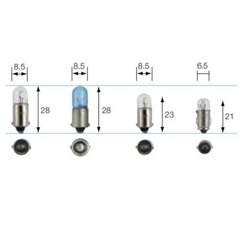 Narva 12V 2W BA7S Incandescent Globe (Blister pack of 2)