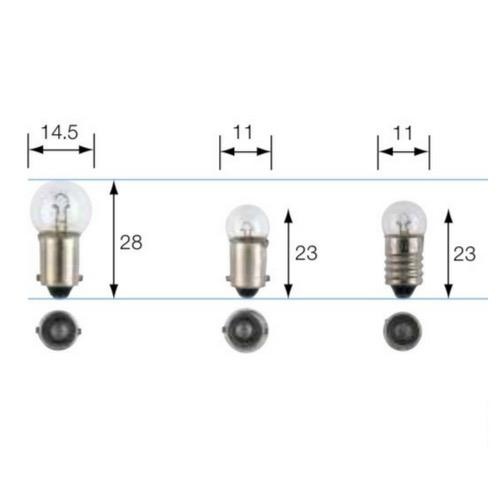 Narva 12V 3W BA9S Incandescent Globe (Box of 10)