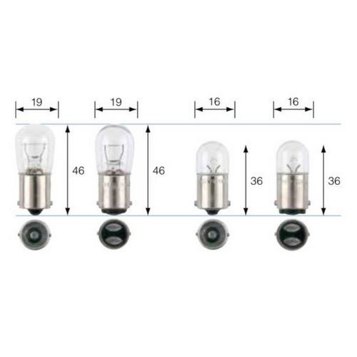 Narva 12V 10W BA15D Incandescent Globe (Box of 10)