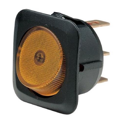 Narva Illuminated Off/On Rocker Switch - 25A for use at 12V only