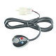 Narva Off/On Push/Push Switch w/ L.E.D Indicators Pre-wired with Adhesive Back