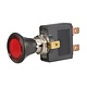 Narva Illuminated Off/On Push/Pull Switch with Red L.E.D - Blister Pack