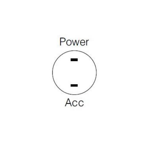 Narva Micro Momentary (On) Push Button Switch - Blister Pack