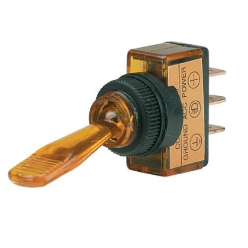 Narva Illuminated Off/On Toggle Switch - 20A for use at 12V only