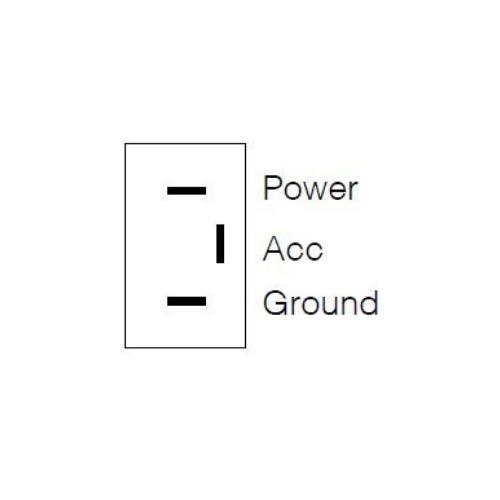 Narva Off/On Heavy-Duty Toggle Switch L.E.D - 20A for use at 12V only