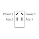 Narva Off/On Heavy-Duty Rocker Switch - 20A at 12V, 10A at 24V