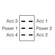 Narva On/On Rocker Switch - 20A at 12V, 10A at 24V