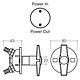 Narva Automotive/Marine Battery Master Switch - Blister Pack