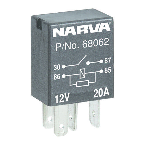 Narva Normally Open 4 Pin Micro Relay