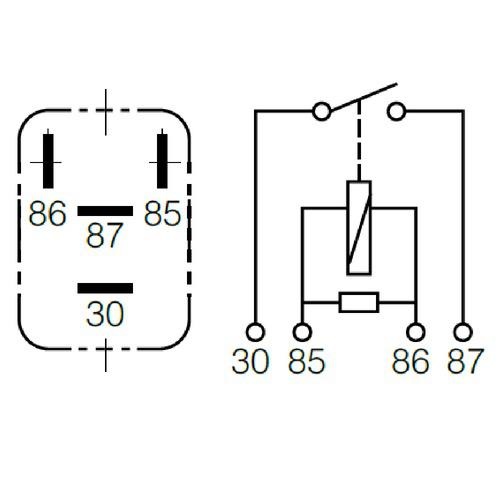 Normally Open 4 Pin Micro Relay Nold Trading Pty Ltd