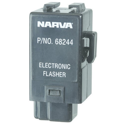 Narva 12 Volt 3 Pin Electronic Flasher - Max load: 6 x 21 watt globes plus additional 5 watts