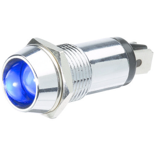 Narva 12V Chrome Pilot Lamp w/ L.E.D - 0.02A at 12V