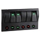 Narva 6-Way L.E.D Switch Panel with Circuit Breaker Protection