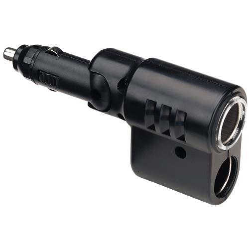 Narva Cigarette Lighter Plug with Adjustable Twin Accessory Sockets