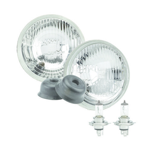 Narva H4 5 3/4" (146mm) 12V 60/55W High/Low Beam Halogen Headlamp Conversion Kit (Raised Glass)