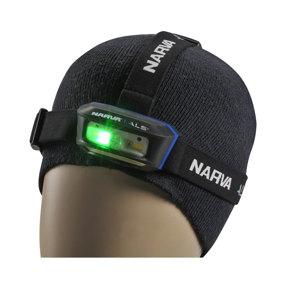 Narva ALS Rechargeable L.E.D Head Lamp - 250 Lumens w/ Green and Red Functions