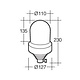 Narva Hi Optics 'Euro Flex' Rotating Beacon (Amber) Pipe Mount 12/24V