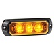 Narva 12/24V Low Profile High Powered L.E.D Warning Light 3 x 1W L.E.Ds w/ Multiple Flash Patterns