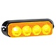 Narva 12/24V High Powered L.E.D Warning Light 4 x 1 Watt L.E.Ds w/ Multiple Flash Patterns