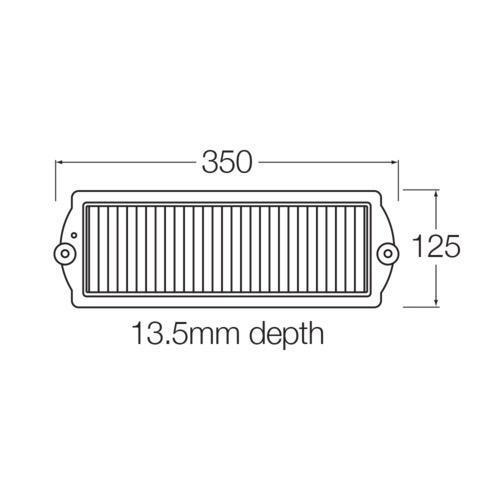 Projecta Amorphous 12V 1.5W Maintenance Solar Panel