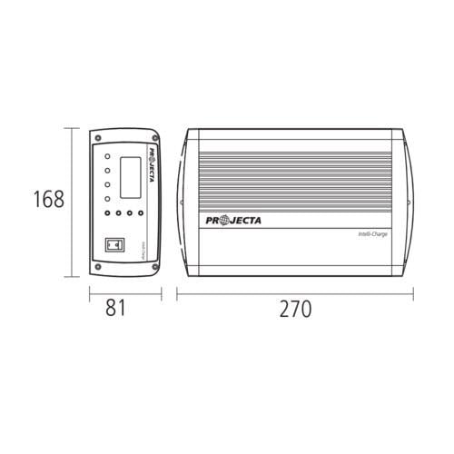 Projecta 12V Automatic 50 Amp 5 Stage Battery Charger