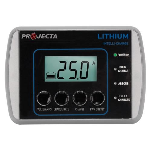 Projecta 12V Automatic 25 Amp 5 Stage Lithium Battery Charger