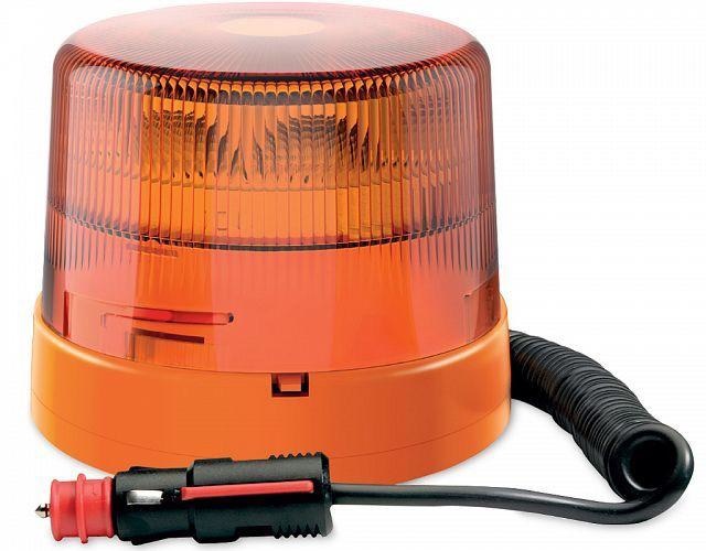 Hella KL7000LED LED Warning Beacon - Magnetic Mount - Amber