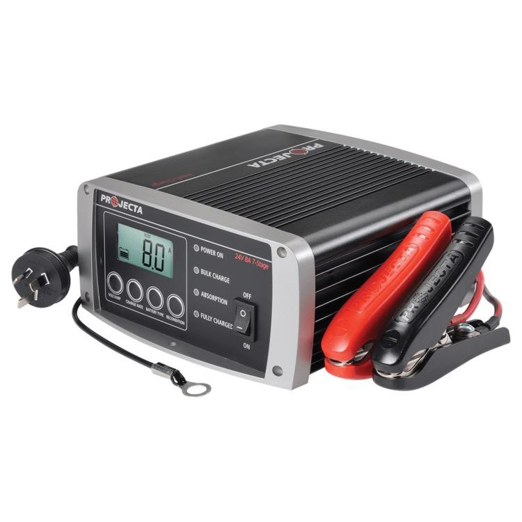 Projecta 24V Automatic 8A 7 Stage Battery Charger