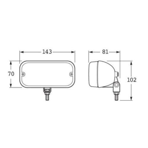 Hella Incandescent Daytime Running Lamp