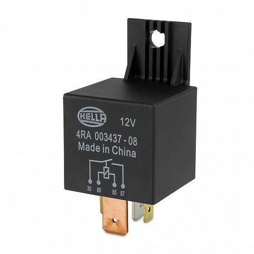 Hella High Capacity Normally Open Relay - 12V DC - 4 Pin - Max Load: 60A