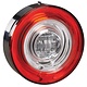 Narva 9-33V Model 57 L.E.D Rear Stop Lamp (Red) w/ Tail Ring (Red) & Reverse (White), 0.15m Lead w/ AMP Connector
