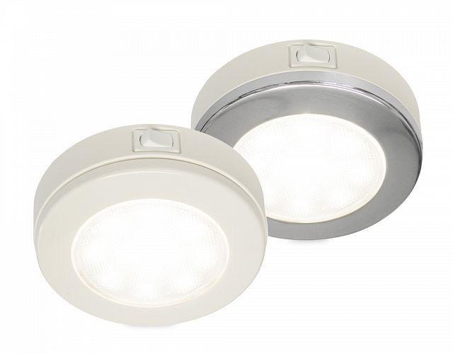 Hella EuroLED 115 Downlight w/ White Spacer & Switch