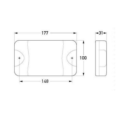 Hella DuraLED White 36 LED Lamp