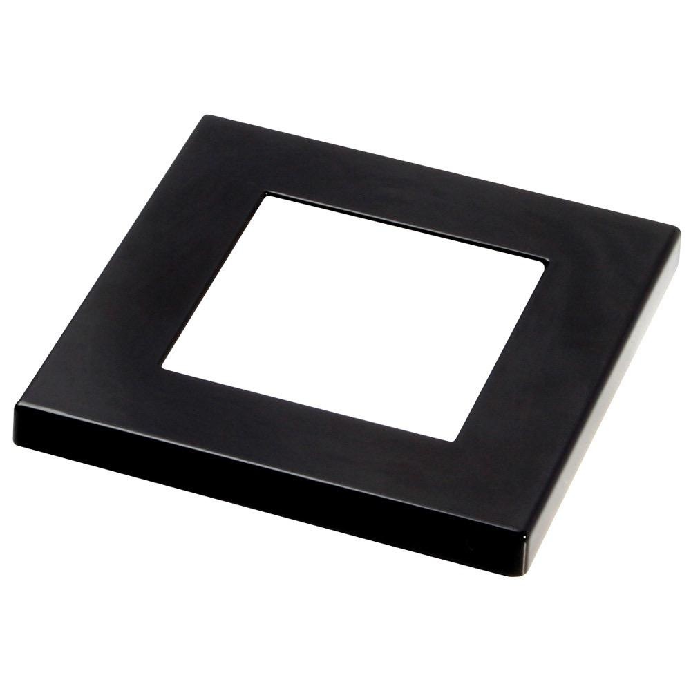 Hella Square Rim - Black Plastic