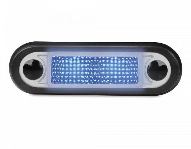 Hella LED Narrow Rim Rectangular Courtesy Lamp 12/24V