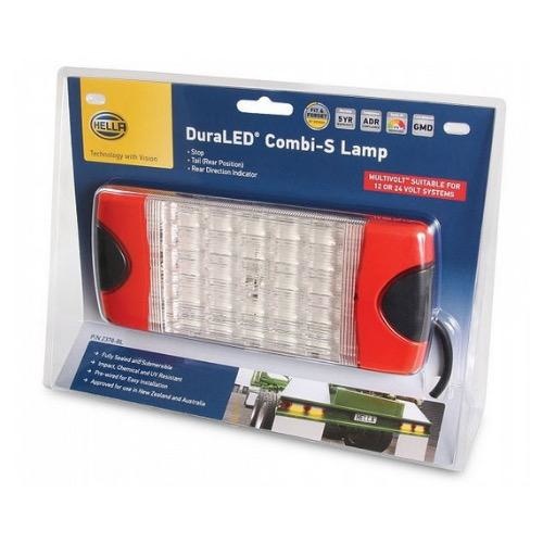 Hella DuraLED Combi-S Stop/Rear Position/Rear Direction Indicator Lamp - Heavy Duty