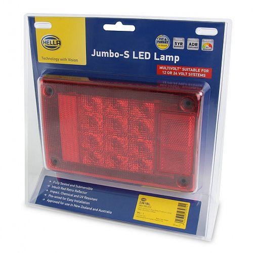 Hella Jumbo-S LED Stop/Rear Position Lamp