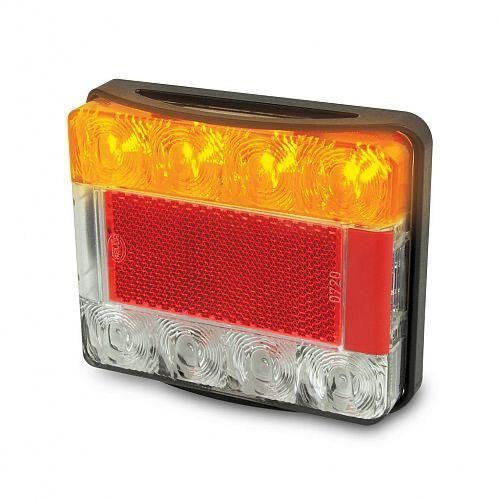 Hella LED Stop/Rear Position/Rear Direction Indicator Lamp w/ Licence Plate Function - 12V DC