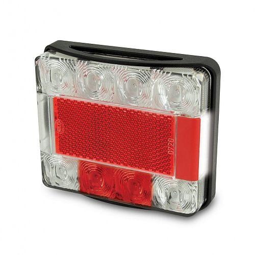 Hella LED Stop/Rear Position/Rear Direction Indicator Lamp w/ Licence Plate Function - 12V DC