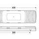 Hella LED Stop/Rear Position/Rear Direction Indicator/Reversing Lamp w/ Retro Reflector