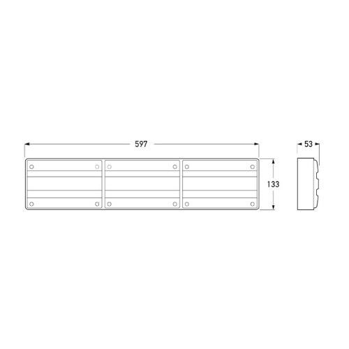 Hella Designline LED Triple Module Stop/Rear Position/Rear Direction Indicator/Reversing Lamp