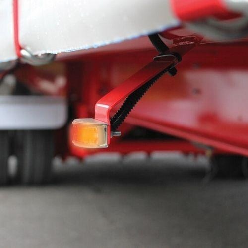 Hella DuraLED Heavy Duty Side Marker Lamp - Red/Amber