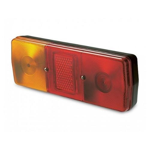 Hella Stop/Rear Position/Rear Direction Indicator Lamp w/ Retro Reflector - 12V