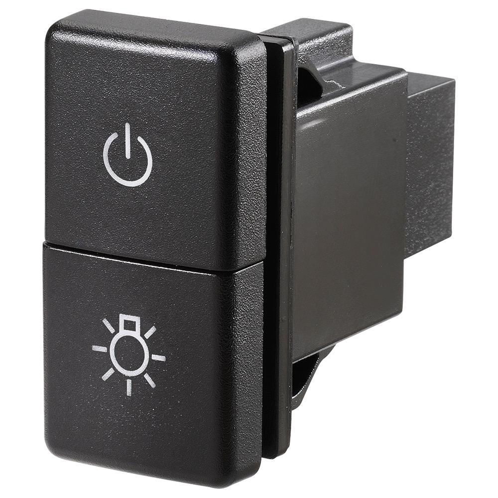 Narva Universal L.E.D Dual Push Switch