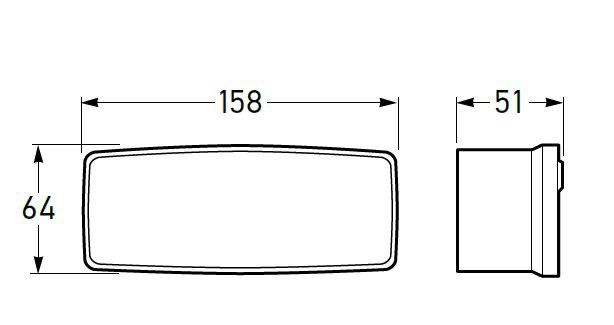 Hella Stop/Rear Position/Rear Direction Indicator Lamp