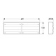 Hella Designline Stop/Rear Position/Rear Direction Indicator Lamp w/ Retro Reflector - 12V