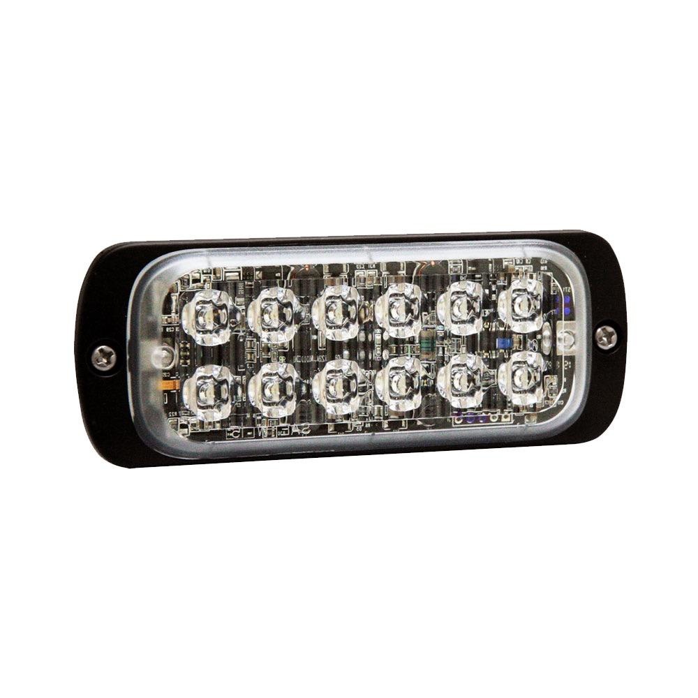 Narva 12/24V Undercover Low Profile L.E.D Warning Lamp 12 x 1W L.E.Ds w/ 25 Flash Patterns