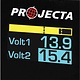 Projecta Dual Battery Volt Meter - 12/24V