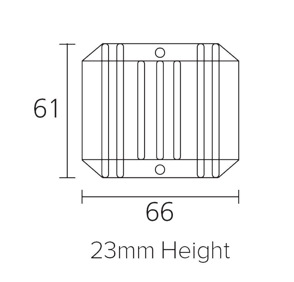 Projecta 5Amp Voltage Reducer - Height: 23mm