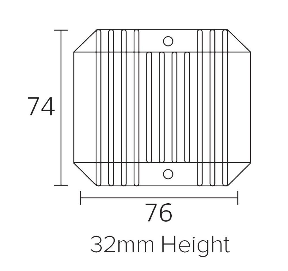 Projecta 10Amp Voltage Reducer - Height: 32mm